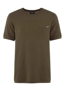 Bawełniany przewiewny t-shirt męski