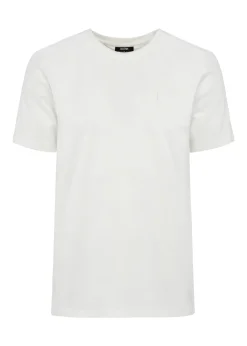 Biały bawełniany T-shirt męski