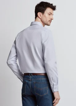 Błękitna elegancka koszula męska