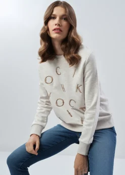 Bluza damska przez głowę bez kaptura