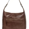 Brązowa torebka damska hobo