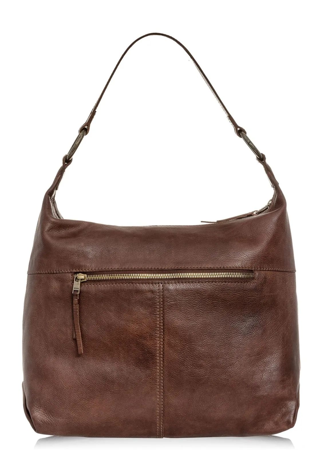 Brązowa torebka damska hobo
