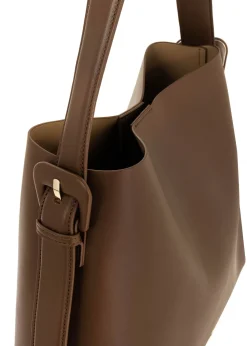 Brązowa torebka damska shopper