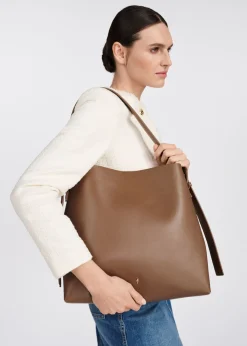Brązowa torebka damska shopper