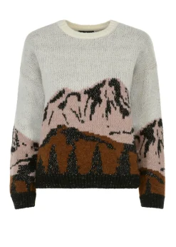 Ciepły sweter damski