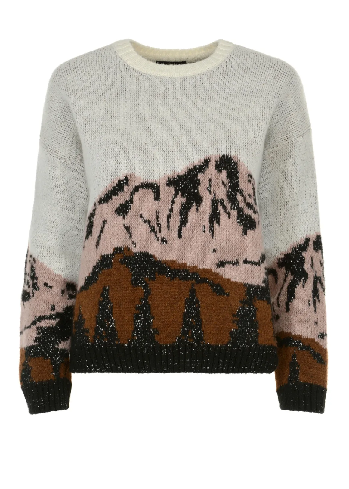 Ciepły sweter damski