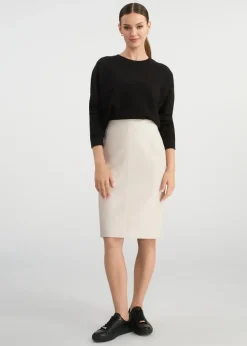 Czarna bawełniana bluza damska oversize