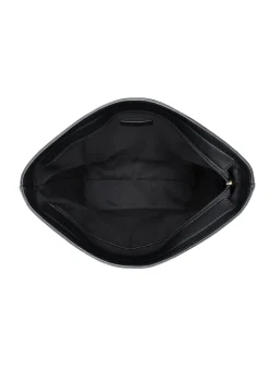 Czarna damska torebka shopper