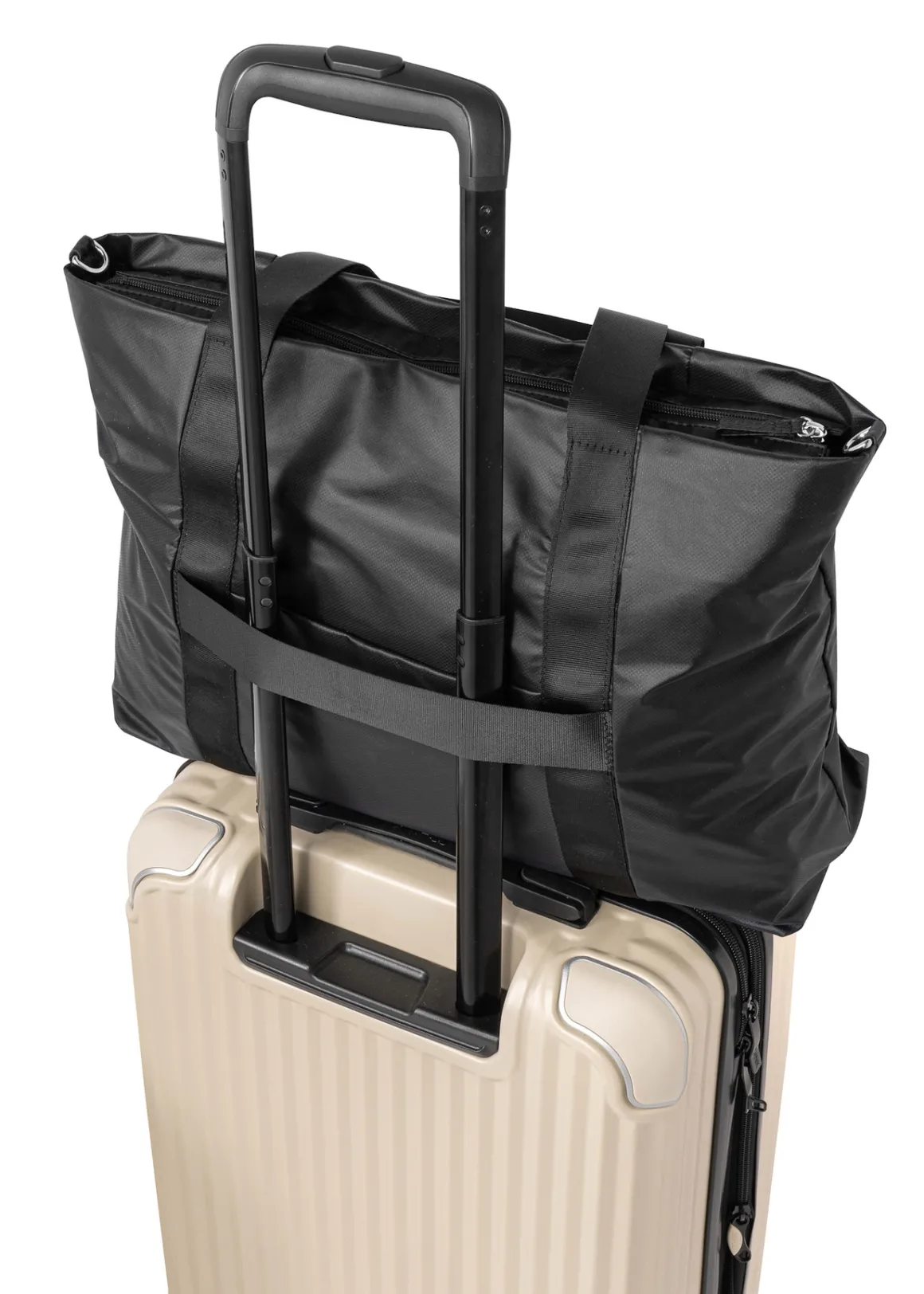Czarna duża torba damska