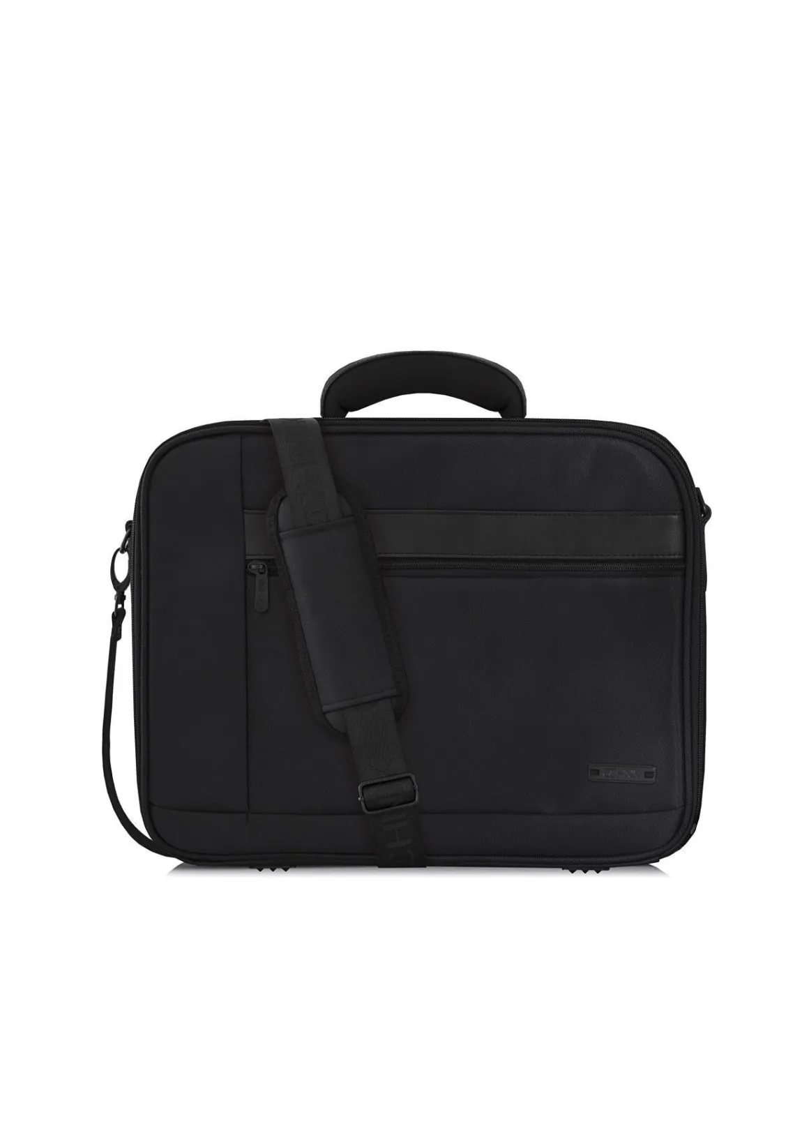 Czarna torba na laptopa