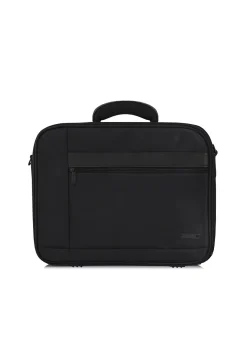 Czarna torba na laptopa