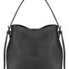 Czarna torebka damska shopper