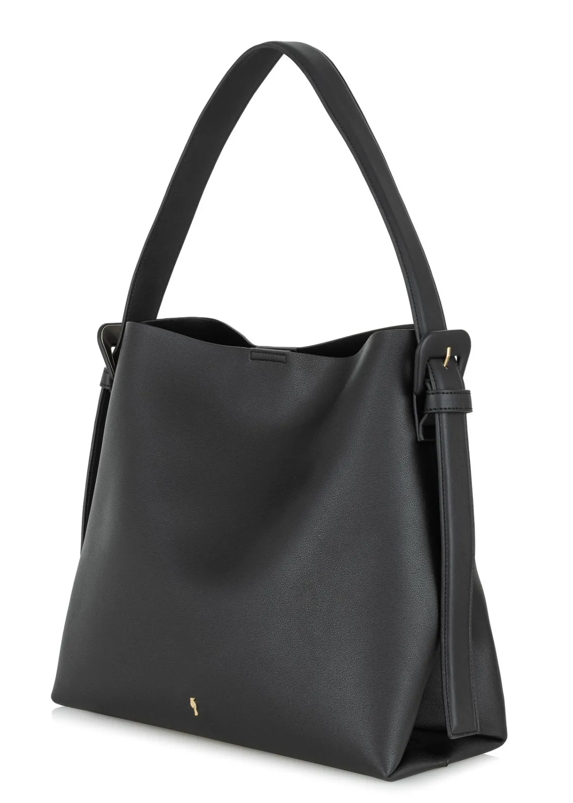 Czarna torebka damska shopper