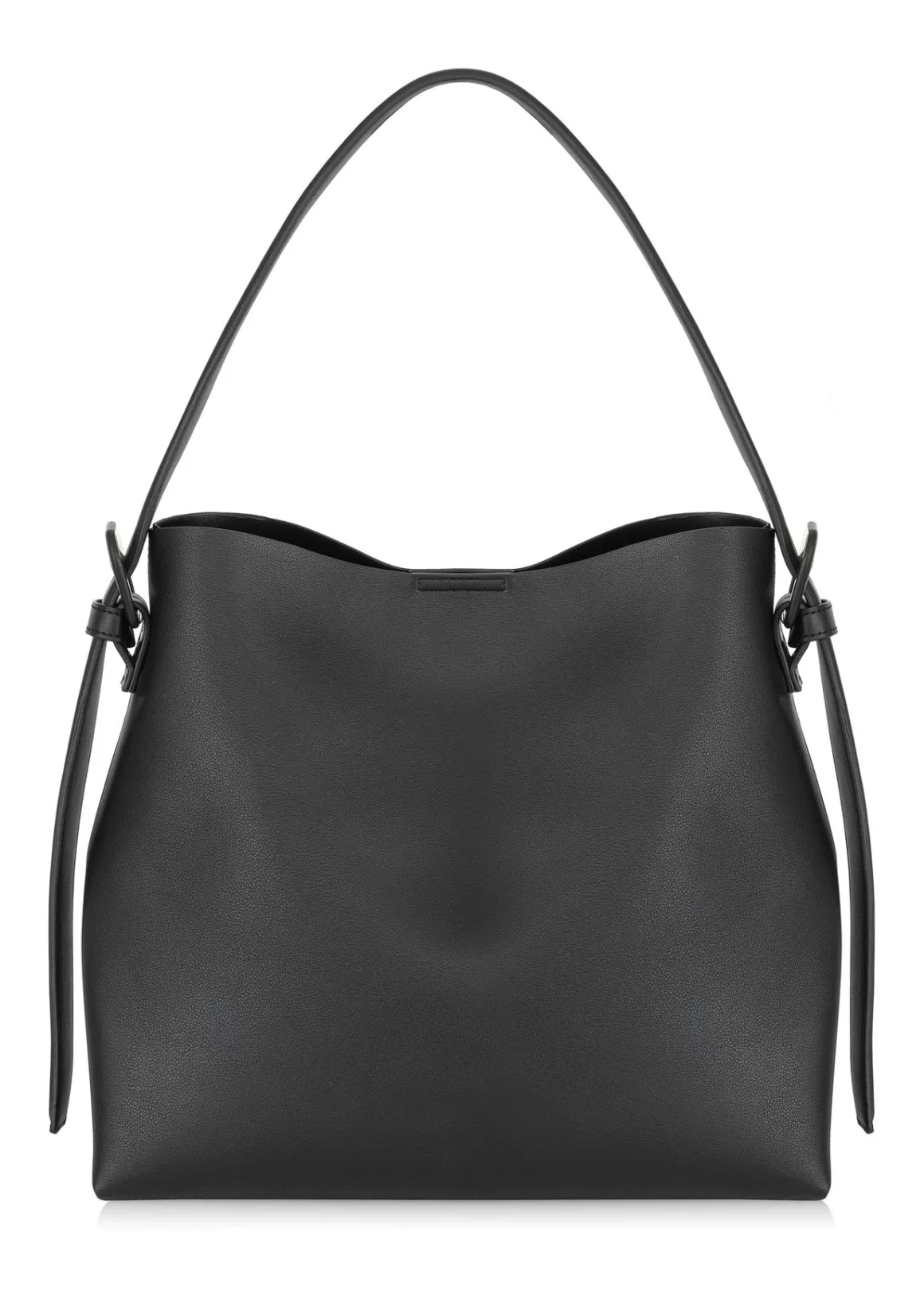 Czarna torebka damska shopper