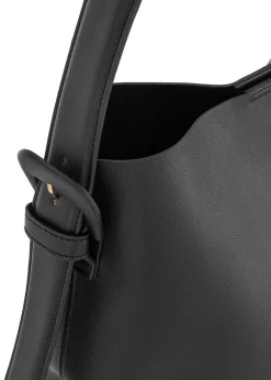 Czarna torebka damska shopper