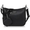 Czarna torebka damska w stylu hobo