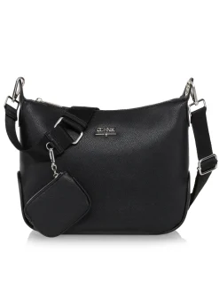 Czarna torebka damska w stylu hobo