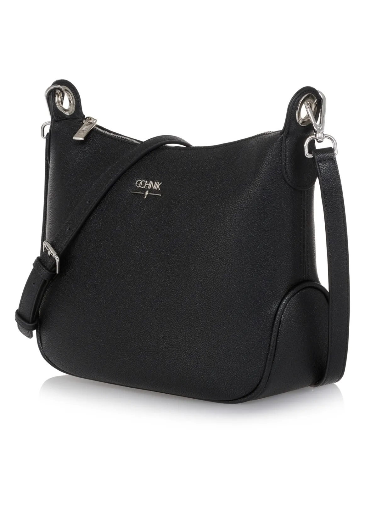 Czarna torebka damska w stylu hobo
