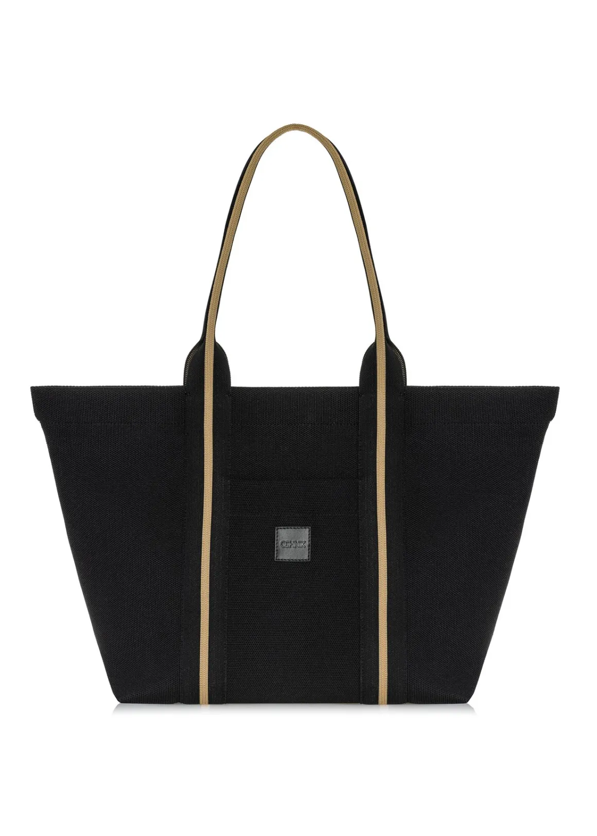 Czarna torebka shopper damska
