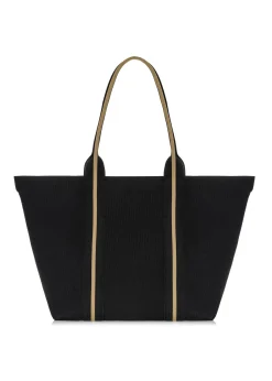 Czarna torebka shopper damska