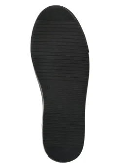 Czarne buty sportowe męskie skórzane
