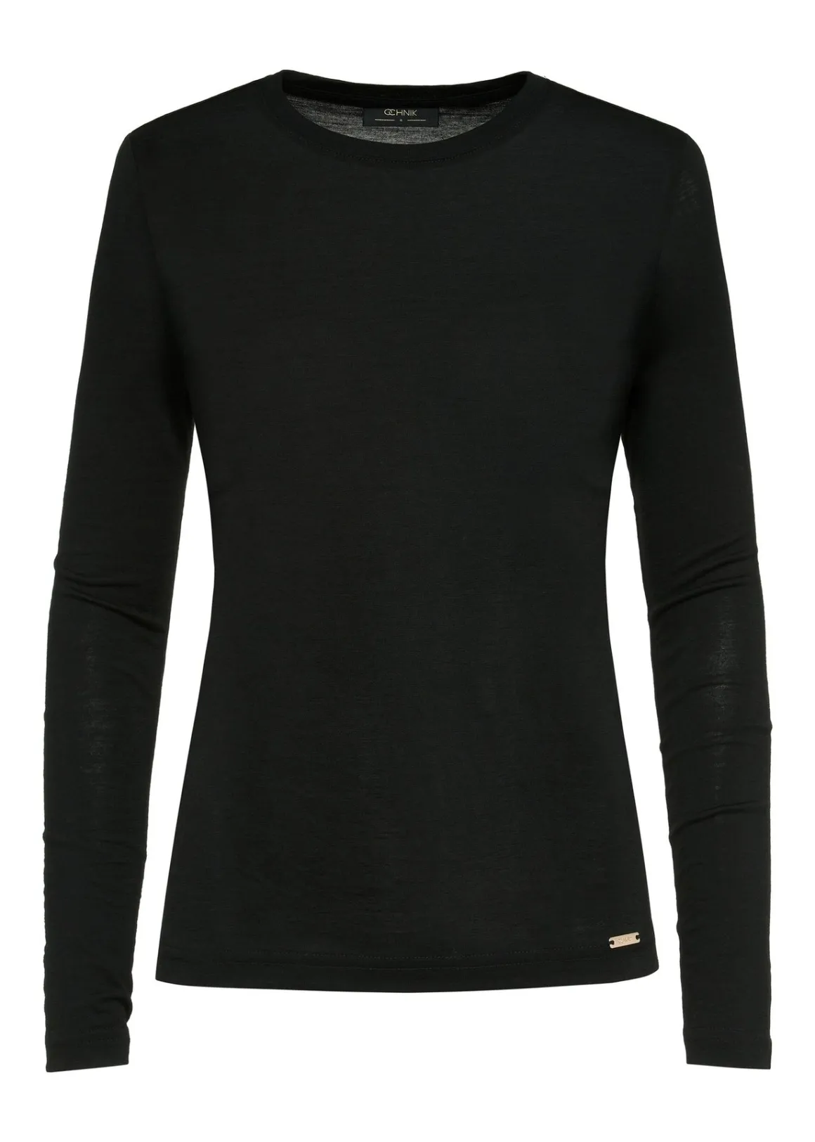 Czarny damski longsleeve damski