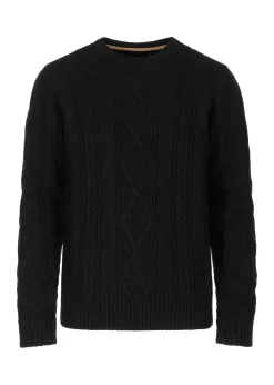 Czarny sweter męski
