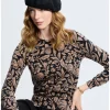 Czarny wełniany beret damski