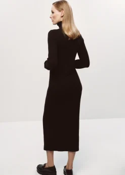 Jesienna sukienka maxi damska