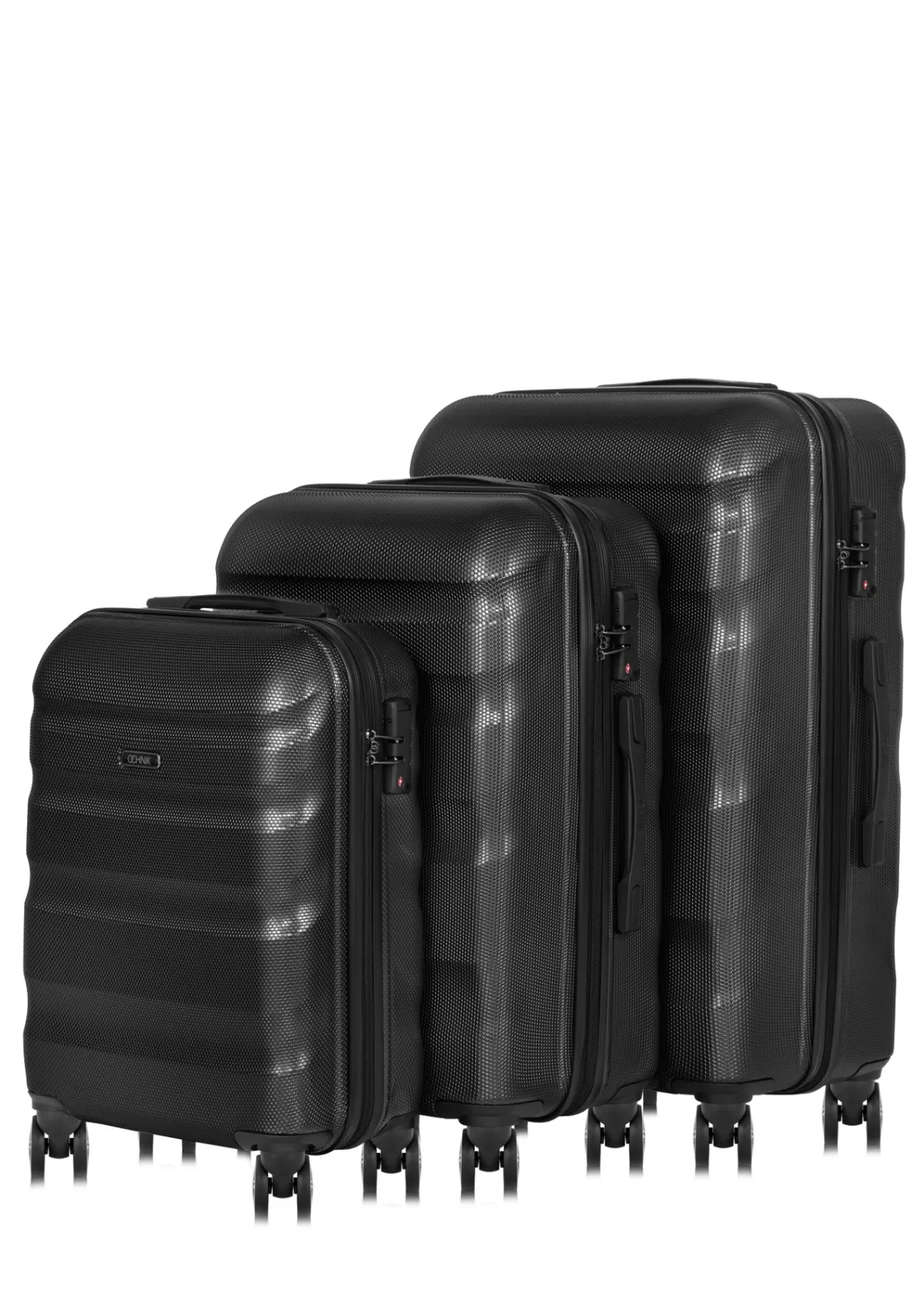 Komplet walizek na kółkach 19'/24'/28'