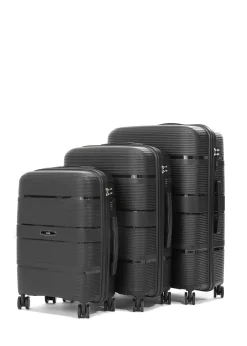 Komplet walizek na kółkach 19"/24"/28"