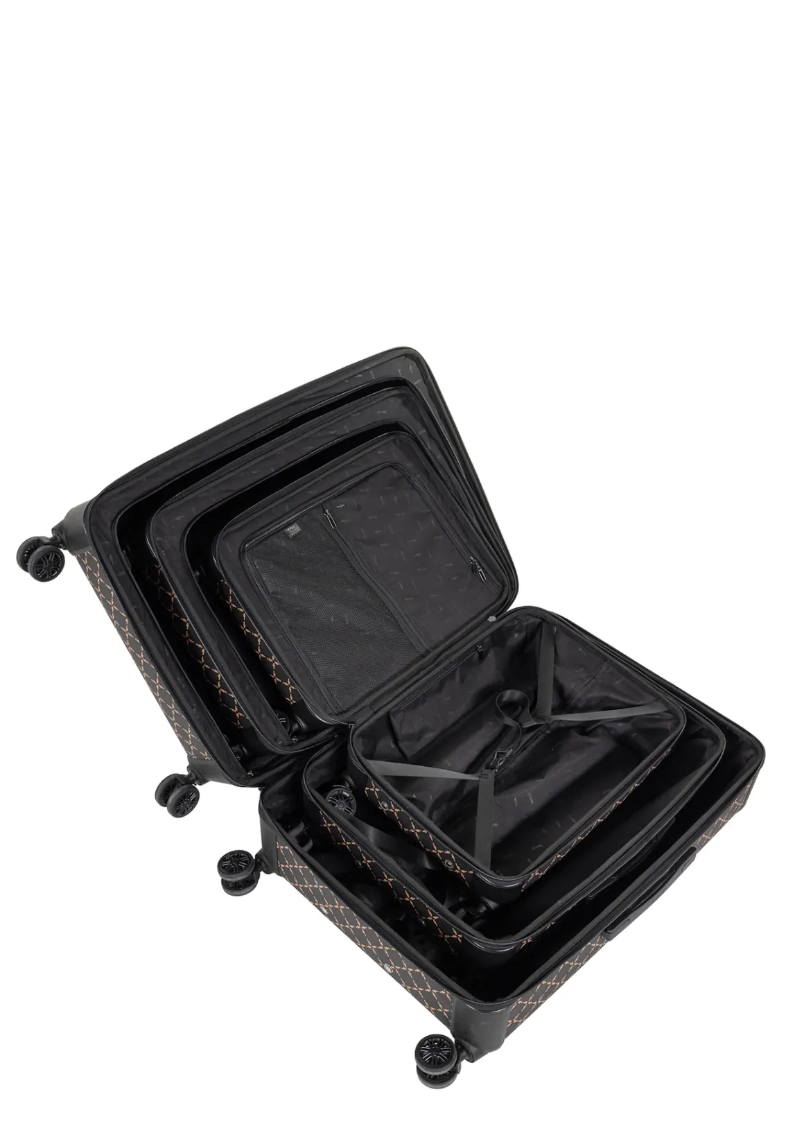 Komplet walizek na kółkach 19"/24"/28"