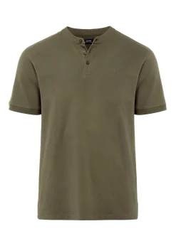 Koszulka polo męska w kolorze khaki