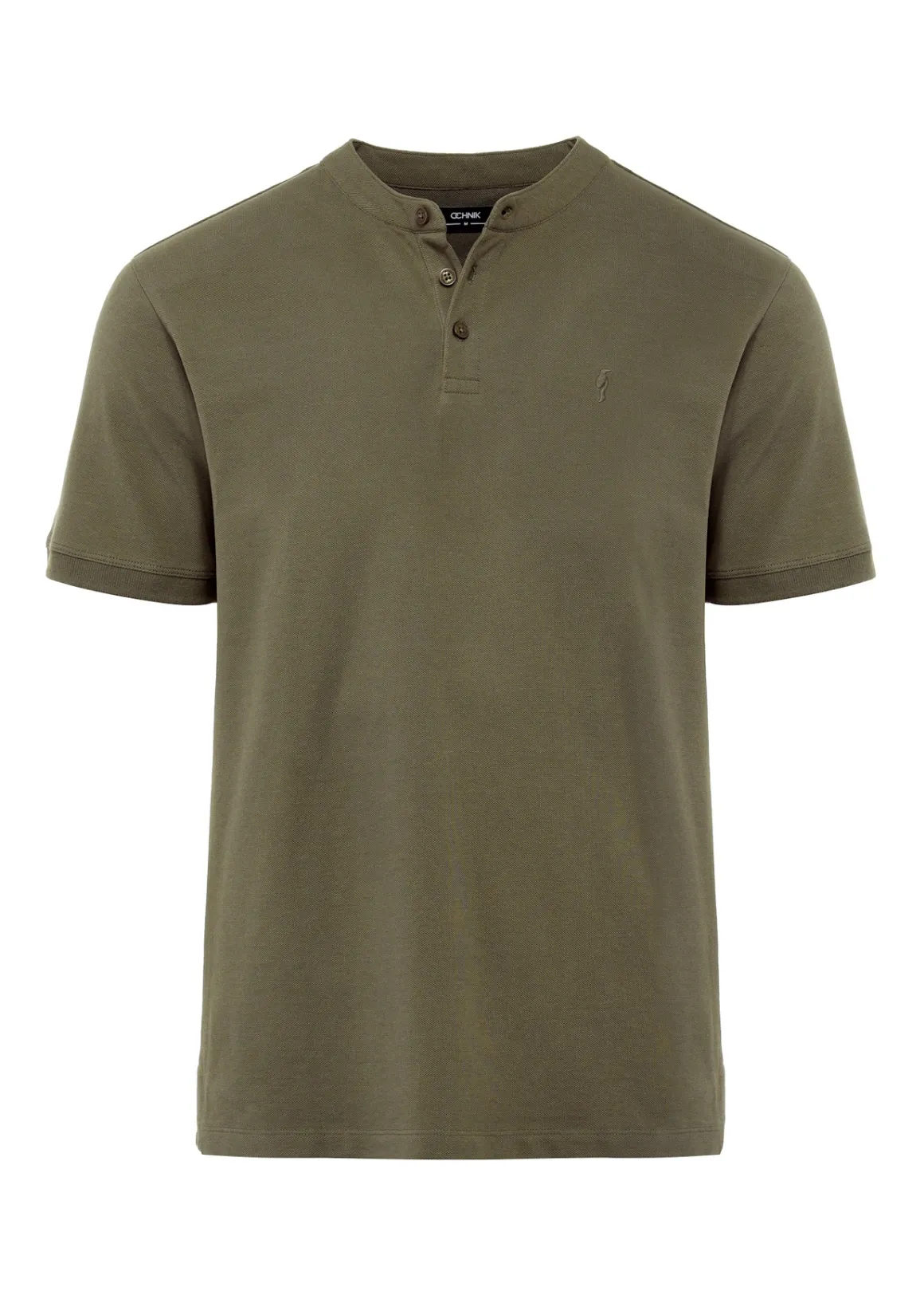 Koszulka polo męska w kolorze khaki