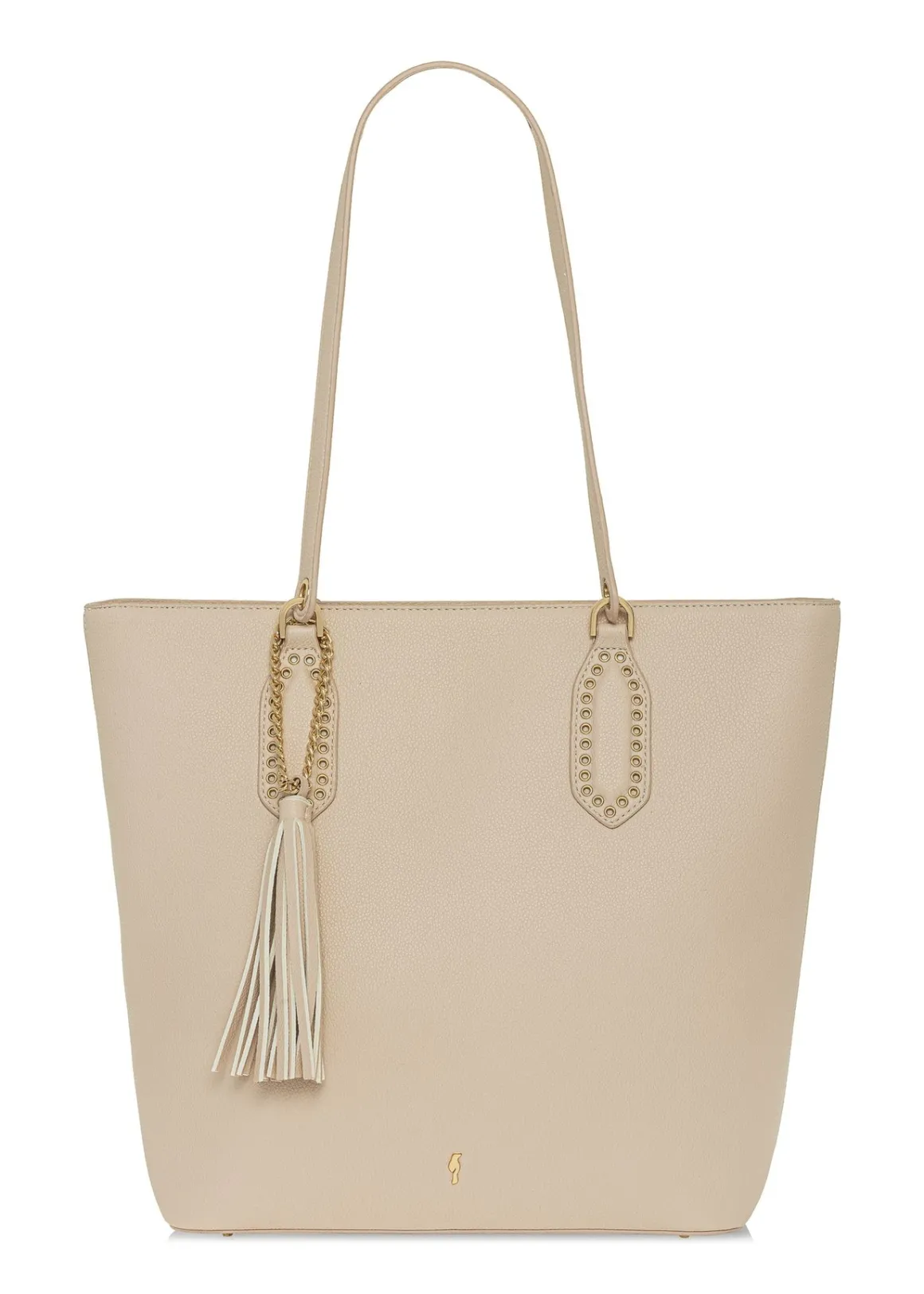 Kremowa damska torebka shopper