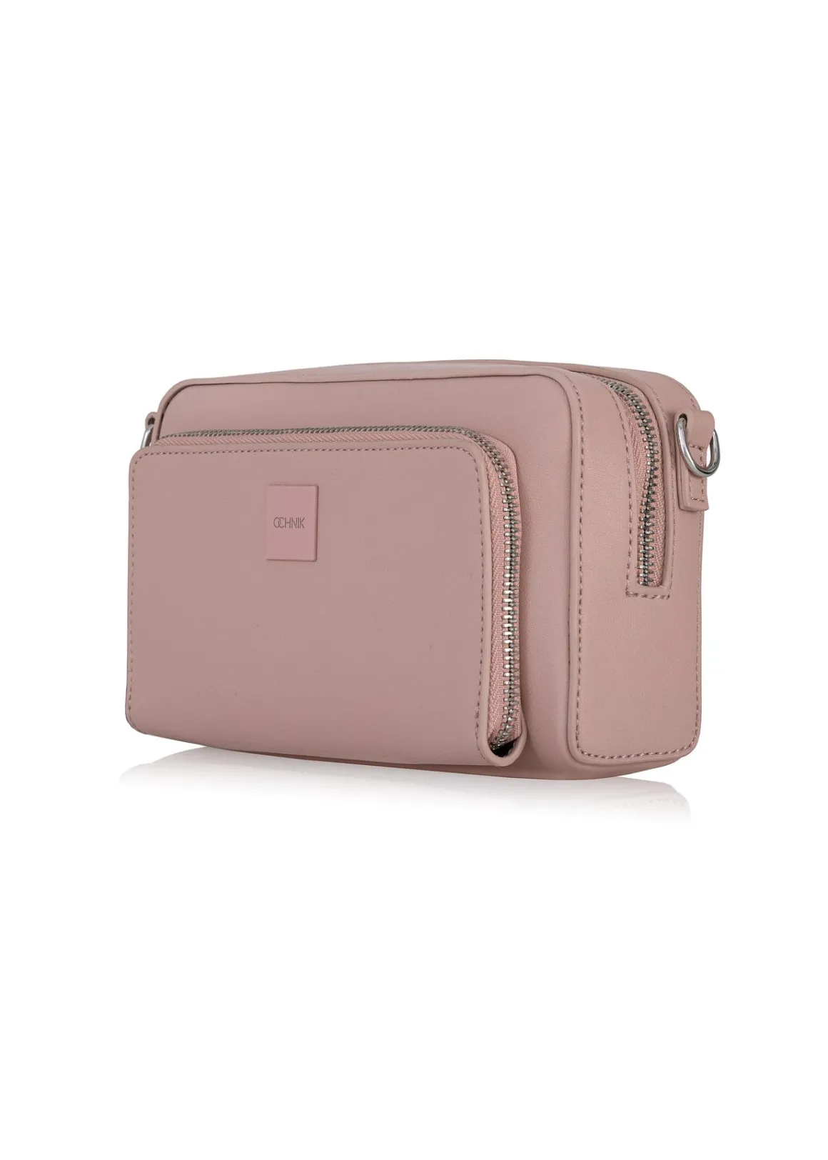 Mała różowa torebka cross body