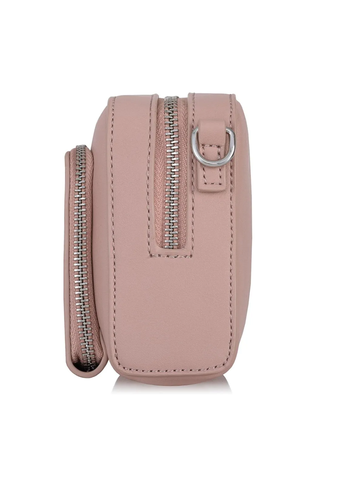 Mała różowa torebka cross body