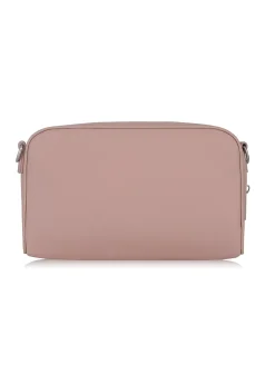 Mała różowa torebka cross body