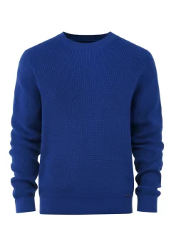 Niebieski sweter męski