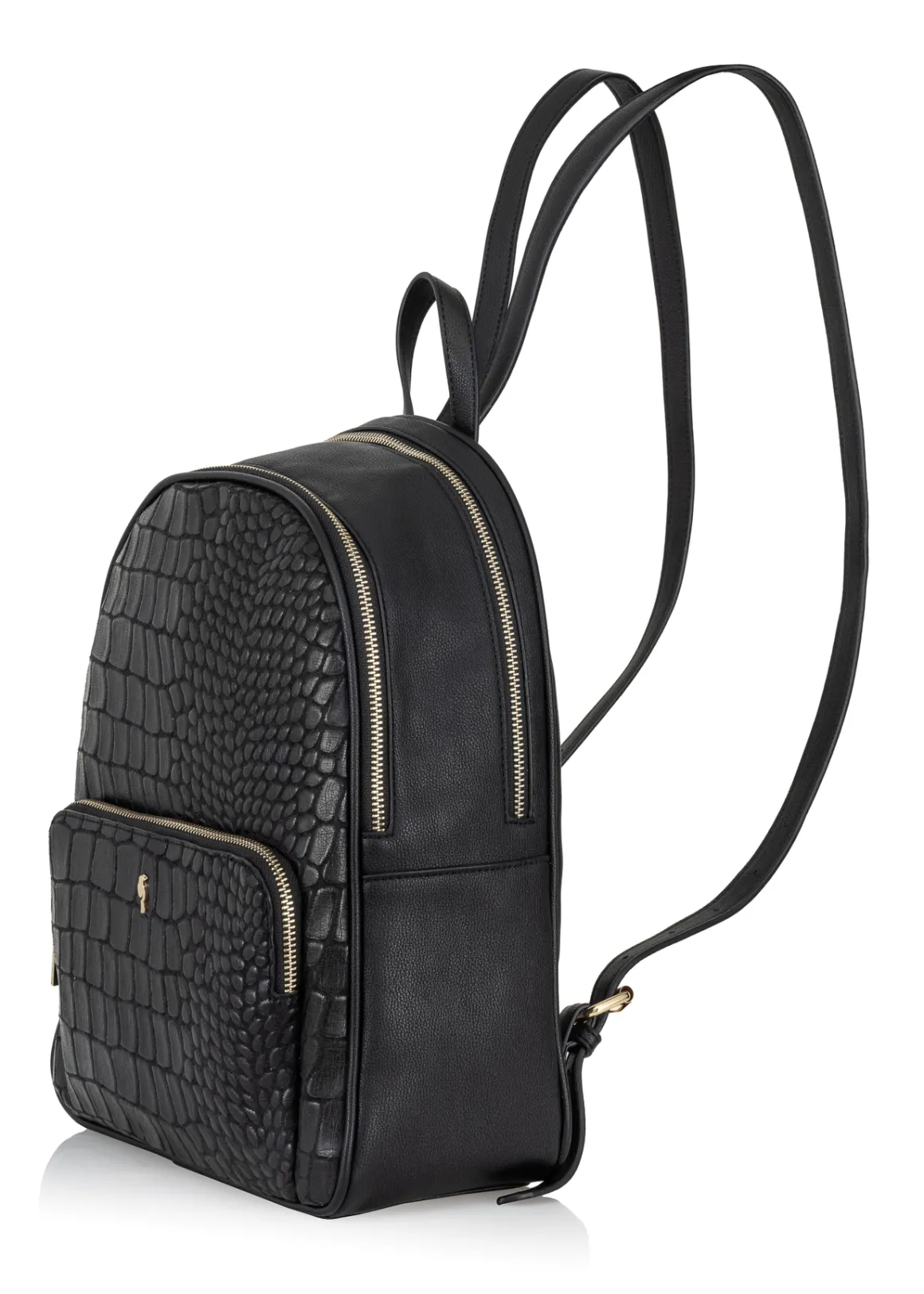 Plecak damski w stylu croco