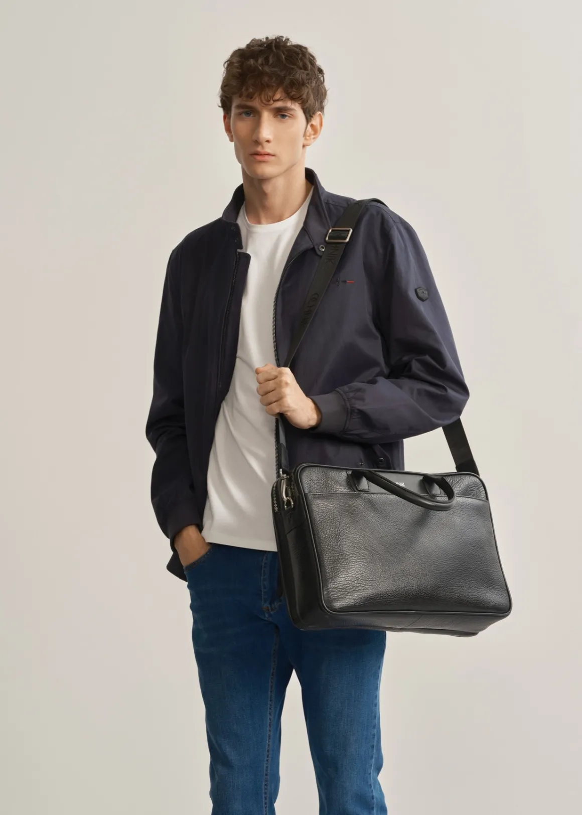 Skórzana torba męska