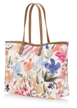 Skórzana torebka shopper damska