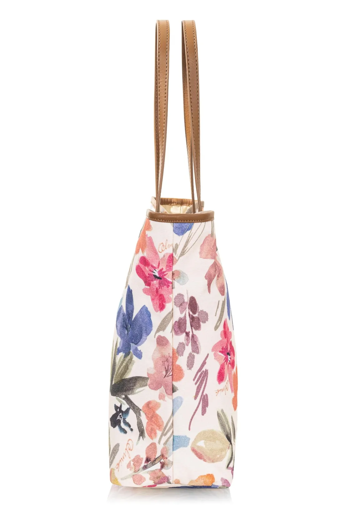 Skórzana torebka shopper damska
