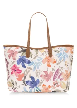 Skórzana torebka shopper damska