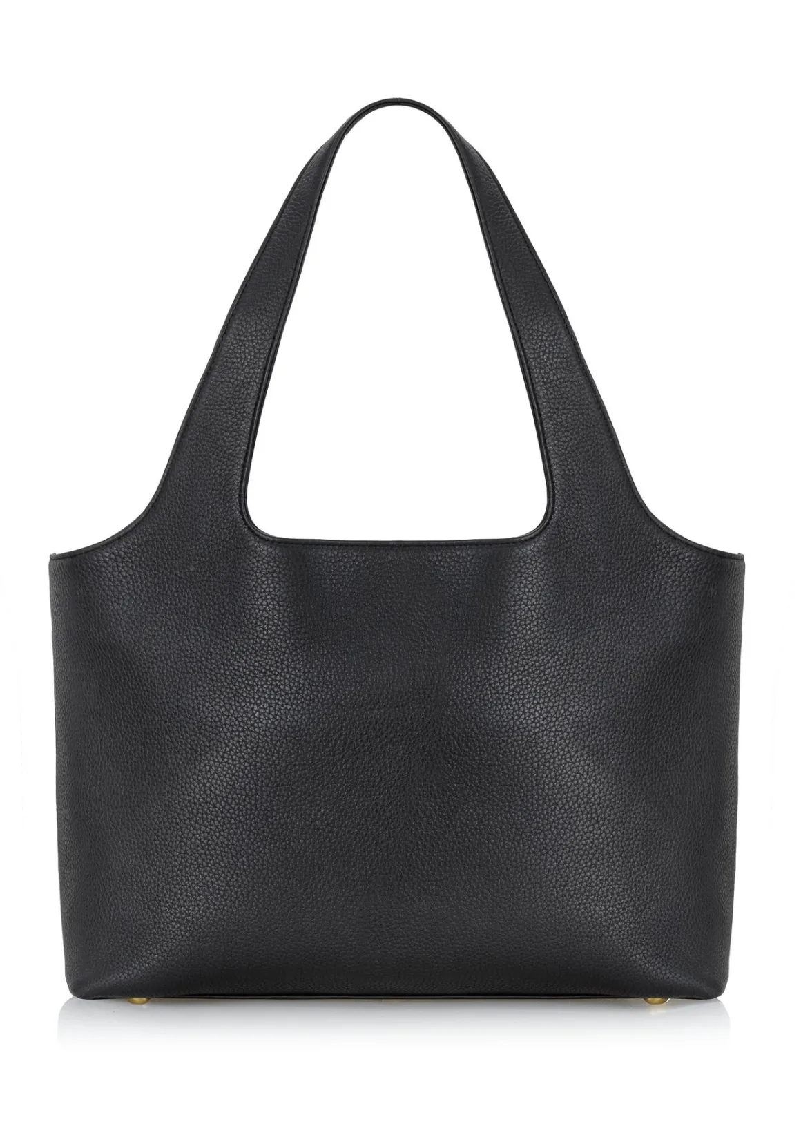 Skórzana torebka shopper damska