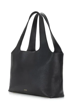 Skórzana torebka shopper damska
