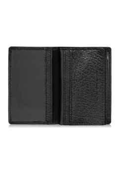 Skórzane groszkowane etui na karty
