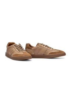 Skórzane męskie buty sportowe