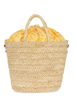 Słomkowa torebka damska shopper