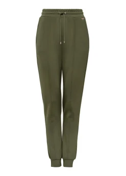 Spodnie damskie w kolorze khaki